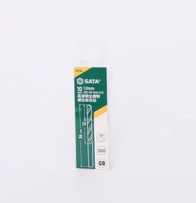 Bộ 10 Mũi Khoan Chuôi Tròn 1.0mm Sata 52110A