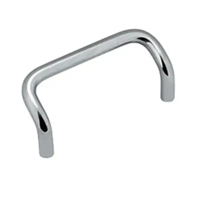 Tay Nắm Cửa Chữ U Dạng Offset Hợp Kim Nhôm Đánh Bóng Phi 10 mm x L 125 mm (UHFNA125)