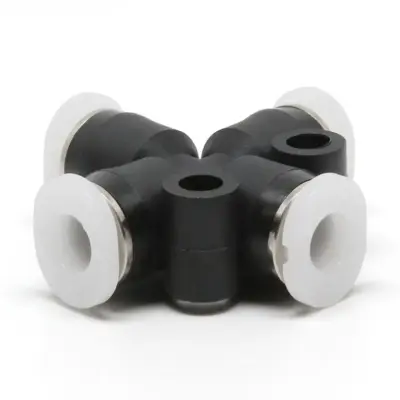 Đầu Nối Nhanh Khí Nén Ngã 4 Pisco PZA5/32M