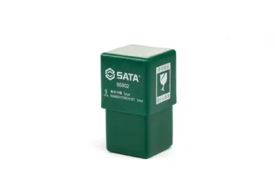 Bộ Đục Đánh Dấu Số 1 Đến Số 9 (9 Chi Tiết) 3mm Sata 90800
