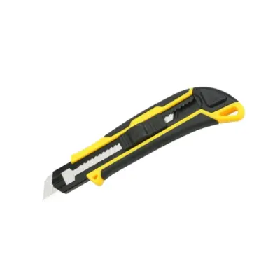 Dao Rọc Giấy Bản To 18 mm Kèm 3 Lưỡi Dài 172 mm Bosi BS310003