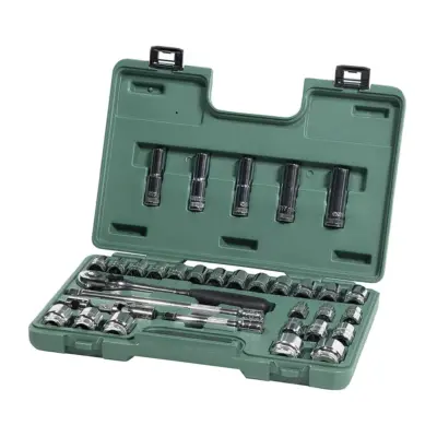 Bộ Đầu Tuýp 1/2 ” 34 Chi Tiết Sata 09945