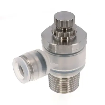 Van Tiết Lưu Khí Nén Bằng Nhựa PP Pisco PJSC10-04A-C