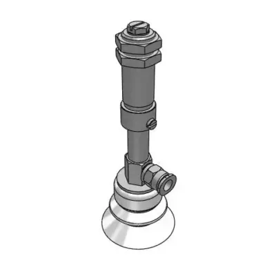 Bộ Nấm Hút Chân Không Và Giá Đỡ, Silicone, O.D 40 mm, Pisco VPD40-20BS-6J