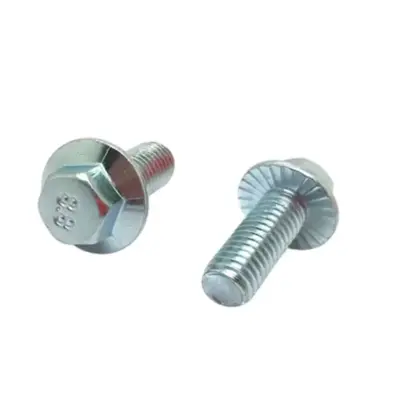 Bulong Đầu Bông Thép Mạ Kẽm 8.8 DIN6921 M12x35 (Có Khía)