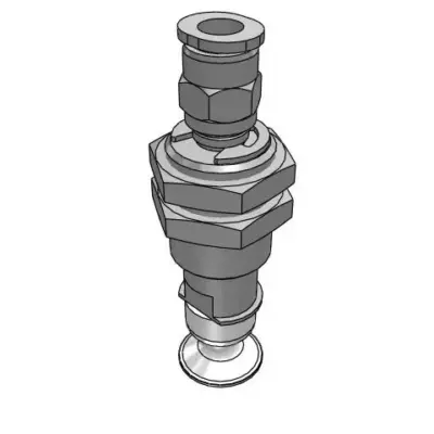 Bộ Nấm Hút Chân Không Và Giá Đỡ, Silicone, O.D 15 mm, Pisco VPHC15-9LS-6J