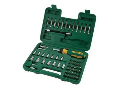 Bộ Đầu Tuýp 60 Chi Tiết Cần Tự Động Cần 1/4″ SATA 09324