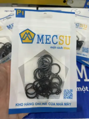 Phe Gài Trục Thép 65Mn DIN471 D12x1.0 (50Cái/Bịch)