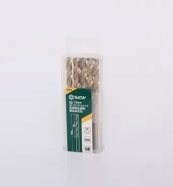 Bộ 10 Mũi Khoan Chuôi Tròn 7.0mm Sata 52170A