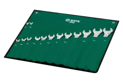 Bộ Cờ Lê Vòng Miệng 14 Chi Tiết – Hệ inch (3/8 inch -> 1-1/4 inch) SATA 09069