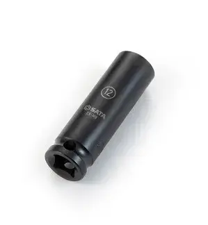 Đầu Tuýp Dài Lục Giác Đen 3/8″ 9mm Sata 34103