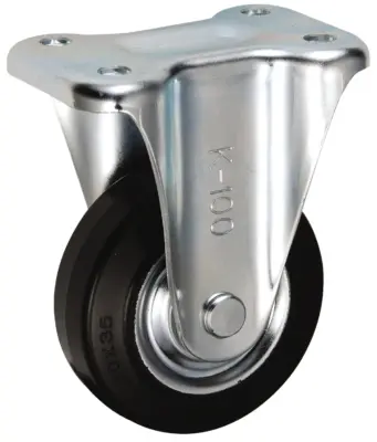 Bánh Xe Cao Su Cố Định Không Phanh D100 UKAI SK-100