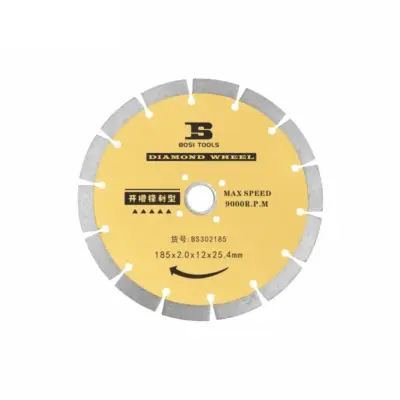 Lưỡi Cắt Mở Rãnh Tường 185×2.0x25.4 mm Bosi BS302185