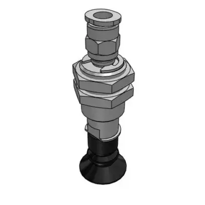Bộ Nấm Hút Chân Không Và Giá Đỡ, Silicone, O.D 20 mm, Pisco VPHC20-9LBN-6J