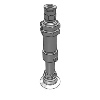 Bộ Nấm Hút Chân Không Và Giá Đỡ, Silicone, O.D 25 mm, Pisco VPC25-20RS-6J