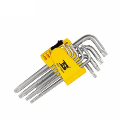 Bộ Lục Giác Hoa Thị 9 Chi Tiết T10-T50 160×80 mm Bosi BS423183