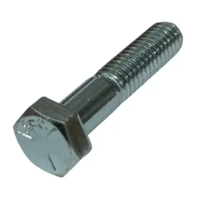 Bulong Mạ Kẽm Trắng Cr3+ GR 5 UNC 9/16-12 x 5 Ren Lửng