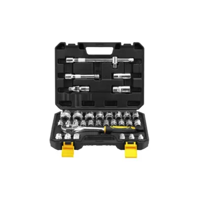 Bộ Tuýp 1/2 Inch 32 Chi Tiết Hệ Mét Mẫu Mới Bosi BS512032
