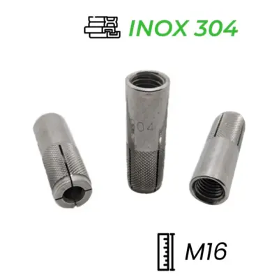 Tắc Kê Đạn Inox 304 M16