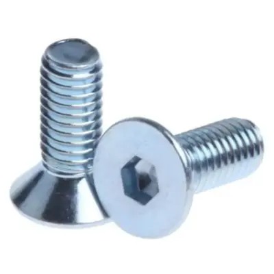 Lục Giác Chìm Col Thép Mạ Kẽm Trắng Cr3+ GR 8 UNC 1/4-20 x 5/8