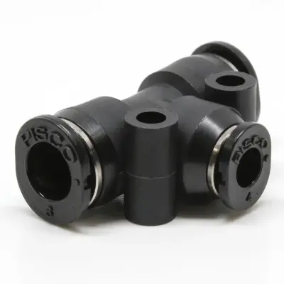 Đầu Nối Nhanh Khí Nén Chữ T Dạng Nối Giảm Pisco PEG6-4M-C
