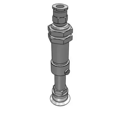 Bộ Nấm Hút Chân Không Và Giá Đỡ, Silicone, O.D 20 mm, Pisco VPC20-20RS-6J