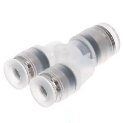 Đầu Nối Nhanh Khí Nén Chữ Y Dạng Nối Giảm Pisco PPW1/2-3/8-F