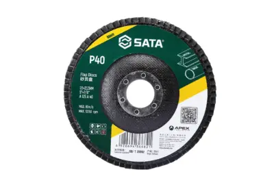 Đá Nhám Xếp 125×P40×22.23mm Sata 55411