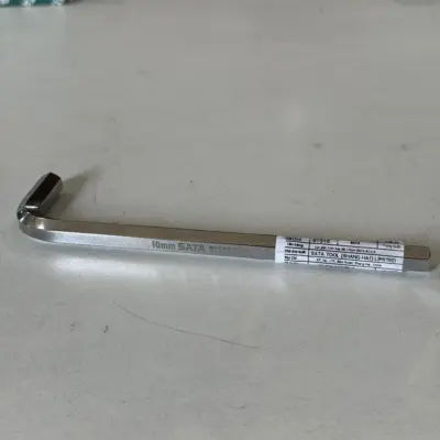 Cây Lục Giác 10 mm Đầu Bằng Chữ L Dài Sata 81316