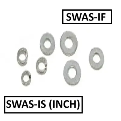 Lông Đền Vênh Inox 304 Cho Bulong #6 NBK Dòng SWAS (10 Cái/Bịch)