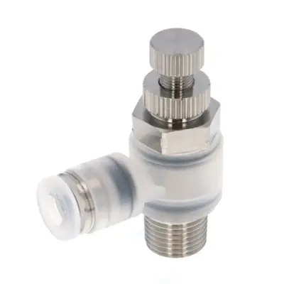 Van Tiết Lưu Khí Nén Bằng Nhựa PP Pisco PJSC4-01B