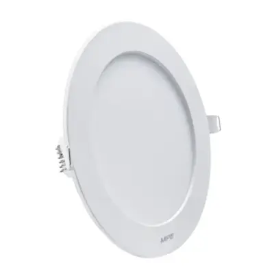 Led Panel Âm Trần Nhựa Mặt Tròn 12W Ánh Sáng Trắng MPE RPL3-12T
