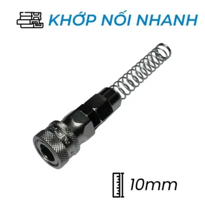 Khớp Nối Nhanh Khí Nén Bi Cái Siết Ống Ø10mm CDC SN 10