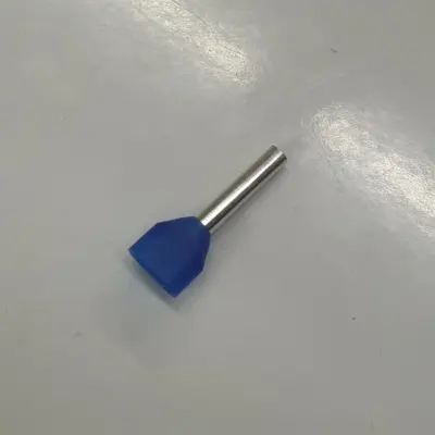 Đầu Cosse Pin Đôi Bọc Nhựa 2×1.5mm2 KST Xanh Dương TE1512
