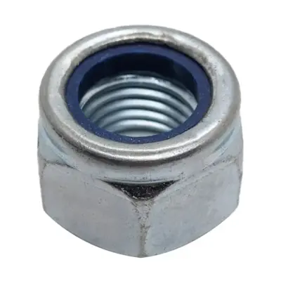 Tán Keo Thép Mạ Kẽm 8.8 DIN985 M8x1.0 Ren Nhuyễn