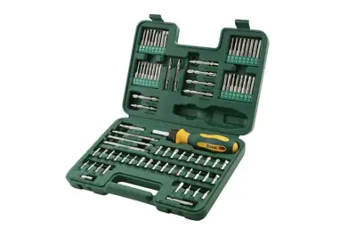 Bộ Đầu Tuýp 80 Chi Tiết Cần Tự Động Cần 1/4″ SATA 09326