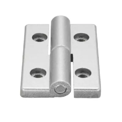 Bản Lề Tháo Rời Trái Nhôm Hợp Kim Bắn Cát (HHPNLK8) L 80 mm