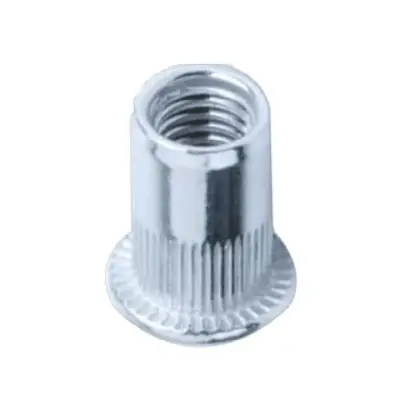 Tán Rút (Nutsert) Thép Mạ Kẽm M5x13