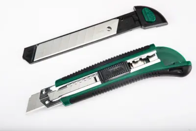 Dao Rọc Giấy Hợp Kim Kẽm 9X80mm Sata 93424A