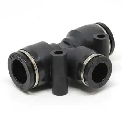 Đầu Nối Nhanh Khí Nén Chữ T Dạng Nối Giảm Pisco PEG12-10W-C