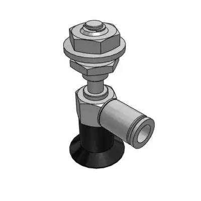 Bộ Nấm Hút Chân Không Và Giá Đỡ, Cao Su Nitrile – NBR, O.D 20 mm, Pisco VPHD20-5LN-6J