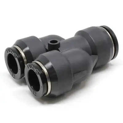 Đầu Nối Nhanh Khí Nén Chữ Y Dạng Nối Giảm Pisco PW16-12W