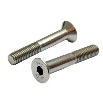 Lục Giác Chìm Col Inox 304 UNF #0-80 x 1/2 Ren Lửng