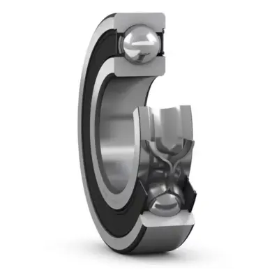 Vòng Bi Cầu Rãnh Sâu SKF 6305-2RS1/AEM3/C3 (25x62x17) Phốt Cao Su NBR Tiếp Xúc (Hai Bên)