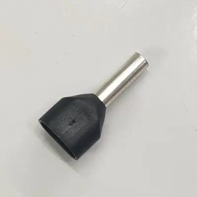 Đầu Cosse Pin Đôi Bọc Nhựa 2x6mm2 KST Màu Đen TE6014