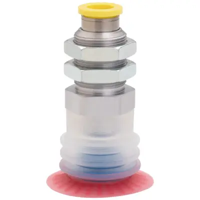 Bộ Nấm Hút Chân Không Và Giá Đỡ Ngành Bao Bì, Silicone, O.D 30 mm, Pisco VPA30PBS23-8J-MF