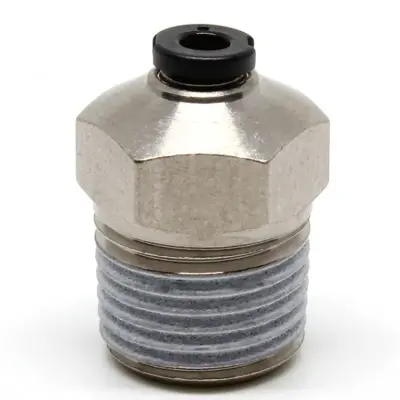 Đầu Nối Nhanh Khí Nén Dạng Thẳng Thân Lục Giác Ren Ngoài Pisco PC2-01M