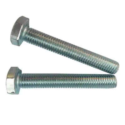Bulong Mạ Kẽm Trắng Cr3+ 8.8 DIN961 M10x1.25×40 Ren Nhuyễn