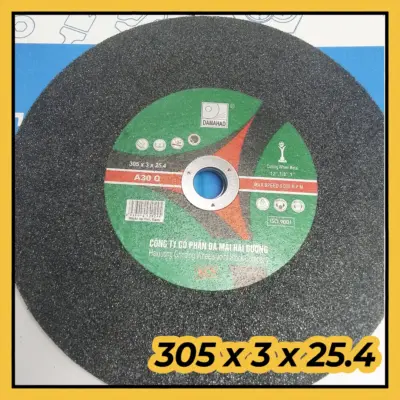 Đá Cắt Sắt (Màu Đen – Nhãn Xanh) Hải Dương – 305x3x25.4