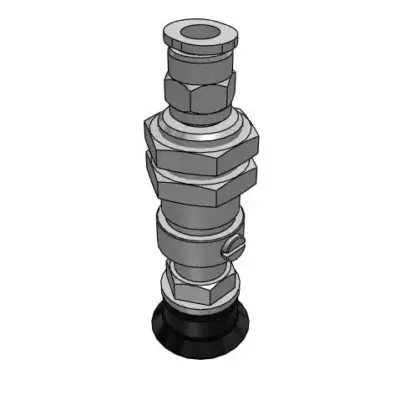 Bộ Nấm Hút Chân Không Và Giá Đỡ, Cao Su Nitrile (NBR), O.D 20 mm, Pisco VPC20-6RN-6J
